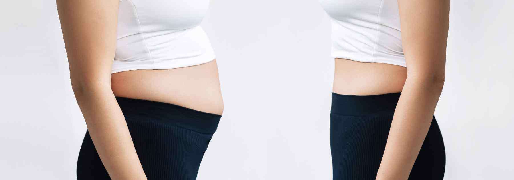 weight loss before after